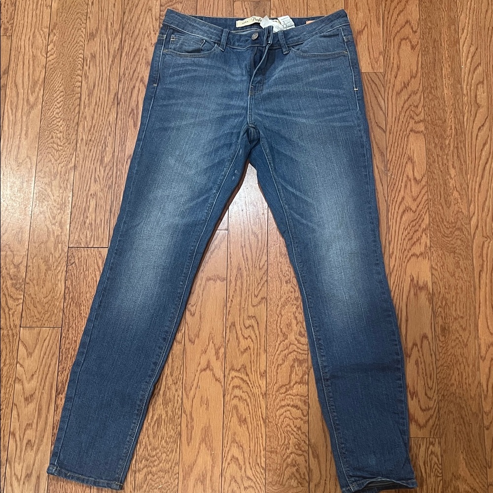 Zara Women's Classic Blue Skinny Jeans